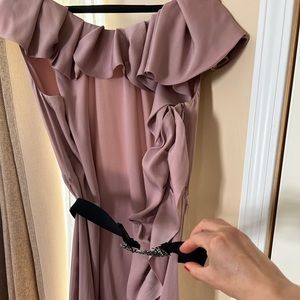 BCBG maxi dress, flowy